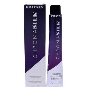 Pravana ChromaSilk Permanent Creme Hair Color, 3 Oz, Black 1N/1N, NEW